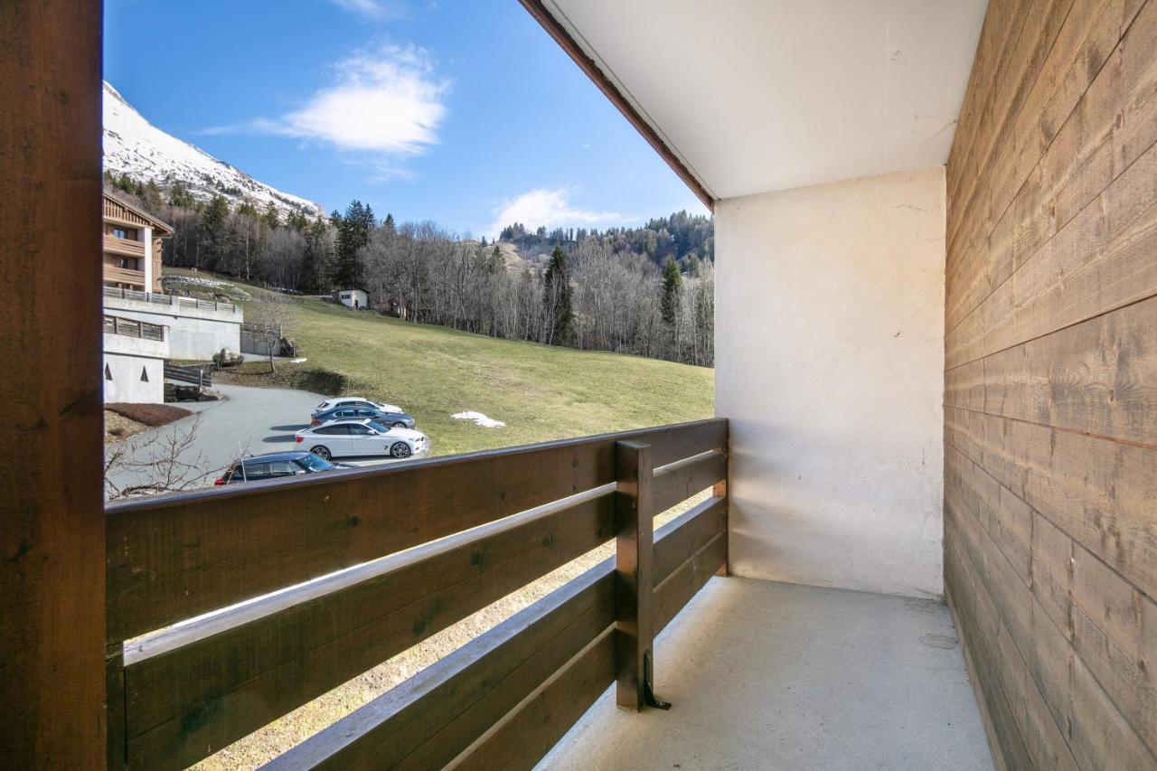 Le Cerf Des Alpages - Appt Cosy Pour 2 Appartement La Giettaz Buitenkant foto