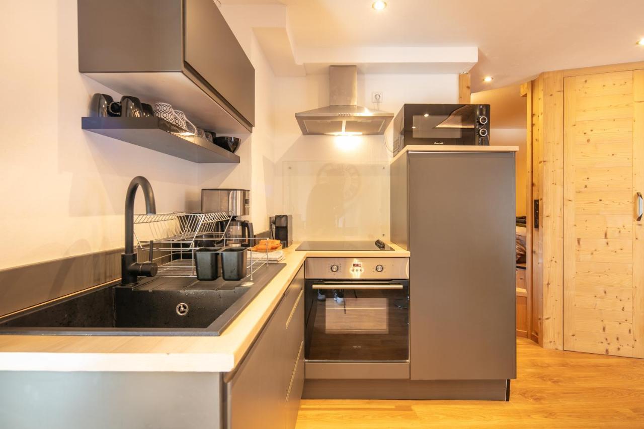 Le Cerf Des Alpages - Appt Cosy Pour 2 Appartement La Giettaz Buitenkant foto