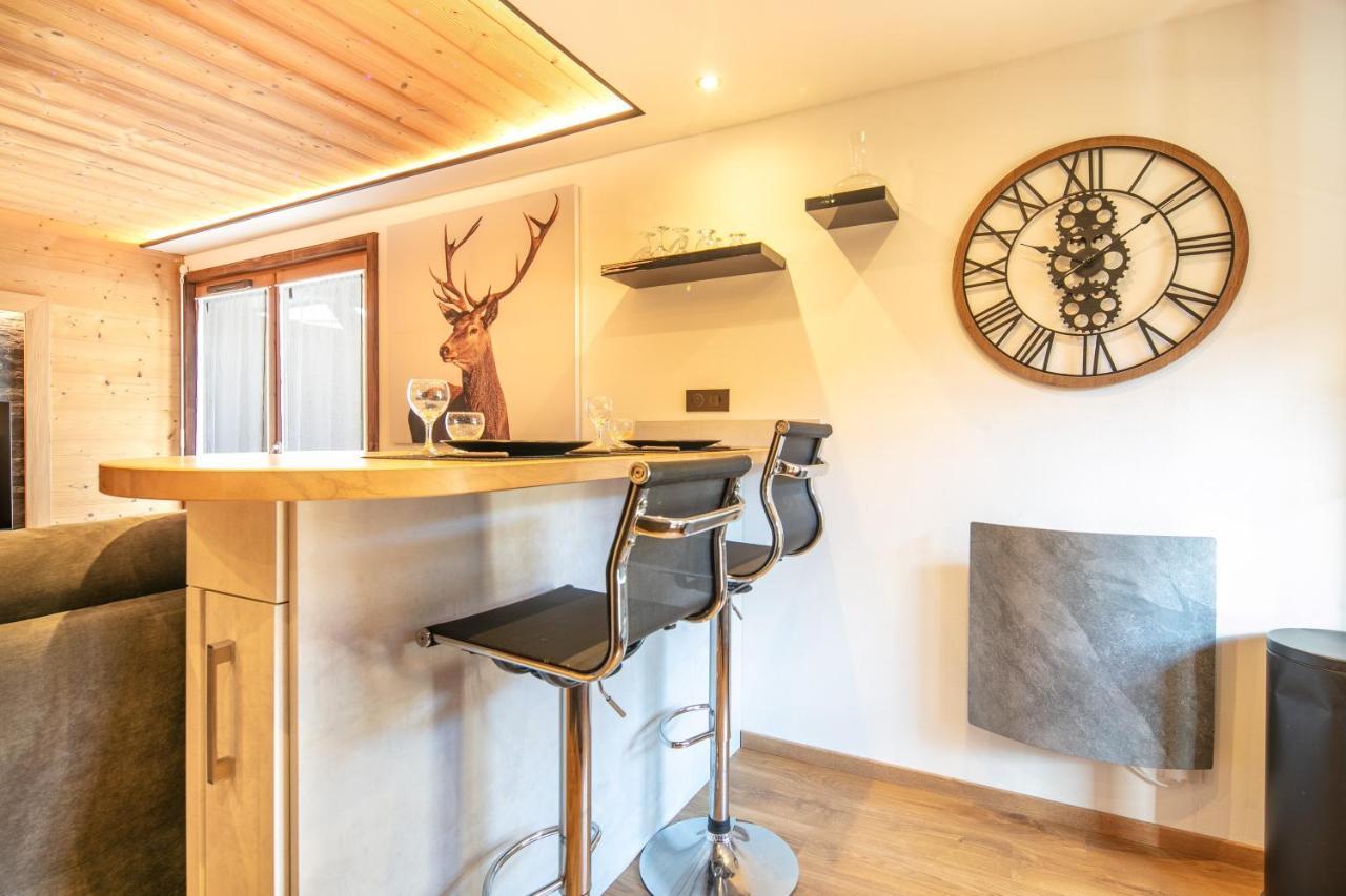 Le Cerf Des Alpages - Appt Cosy Pour 2 Appartement La Giettaz Buitenkant foto